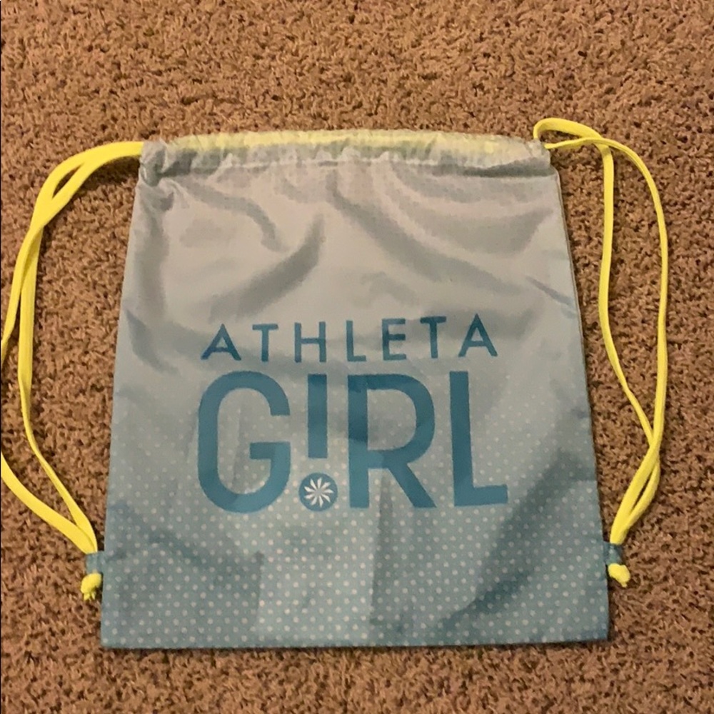 Athleta girl drawstring bag